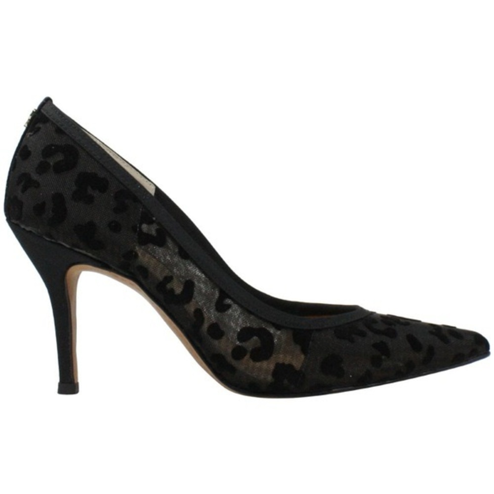 J. Renee’ pre-owned 7.5 size Elisenda Animal Gold/Black